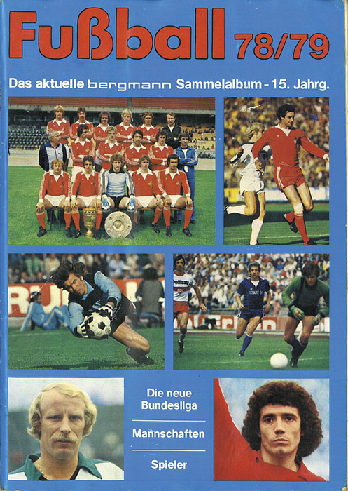 German Collectors Cards album from Bergmann