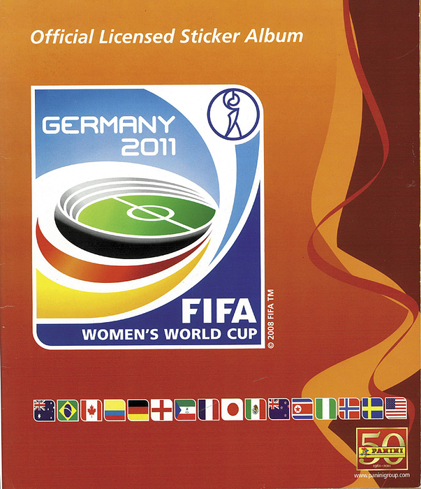 Women's World Cup 2011. Panini Sticker Album