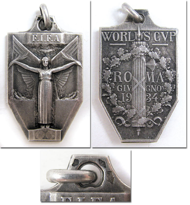 World Cup 1934. FIFA Winner medal