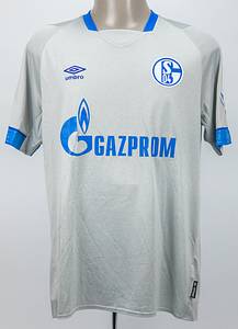 Original match worn / issued Spielertrikot vom FC Schalke 04 mit der Rückennummer 5. Getragen von Matija Nastasic am 17.08.2018 im Spiel des DFB Pokals gegen den 1.FC Schweinfurt 05. Schweinfurt - Schalke 0:2. Natasic ist 34-facher Nationalspieler von Serbien. Status:AAB. - Bild 2