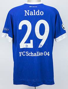Original match worn / issued Spielertrikot vom FC Schalke 04 mit der Rückennummer 20. Getragen von Naldo am 18.09.2018 im Spiel der UEFA Champions League gegen den FC Porto. Schalke - Porto 1:1. Naldo ist Copa-America-Sieger 2007. Status:AAB. - Bild 3