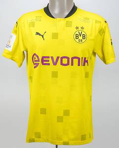 Original match worn / issued Spielertrikot von Borussia Dortmund mit der Rückennummer 30. Getragen von Felix Passlack am 17.08.2021 im Supercup-Spiel gegen den FC Bayern München. BVB - Bayern 1:3. Status:AAC. - Bild 2