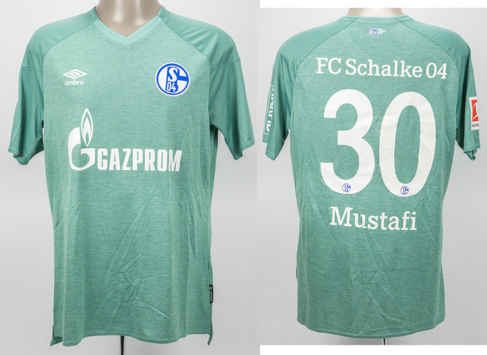 match worn football shirt Schalke 04 2020/2021
