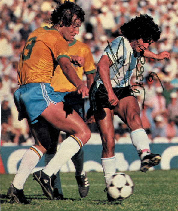 Autograph World Cup 1986. Diego Maradona