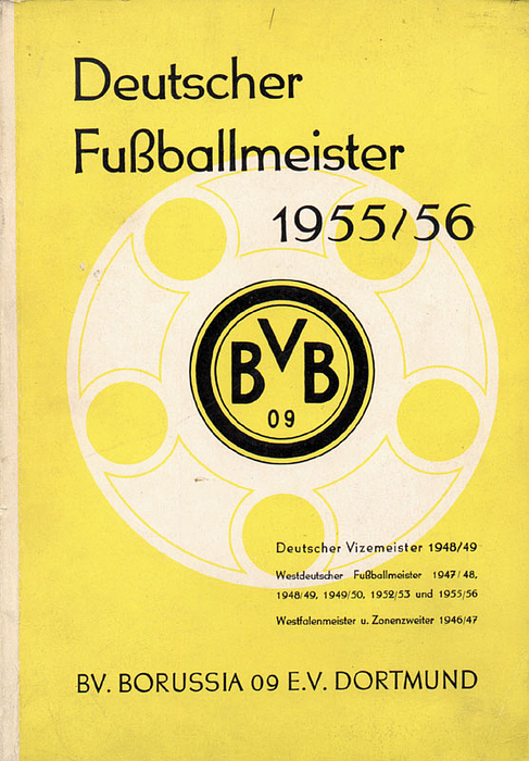 Borussia Dortmund Championbook 1955-1956