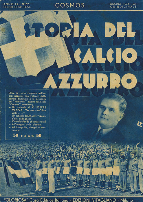 Storia del Calcio Azzurro. Originalausgabe!!!.