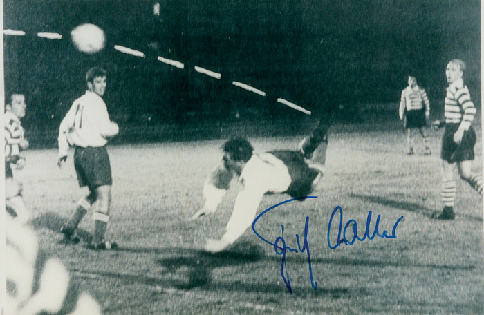 Autograph Word Cup 1954. Fritz Walter Germany