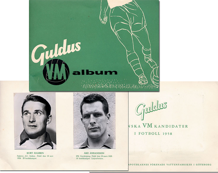 Svenska VM Kandidater i Football 1958.