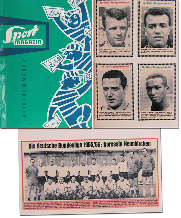 German Football Collectors Album 1965 Sportmagazi