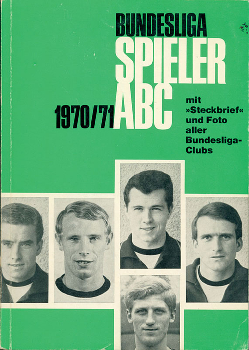 German national league players ABC 1970/71.