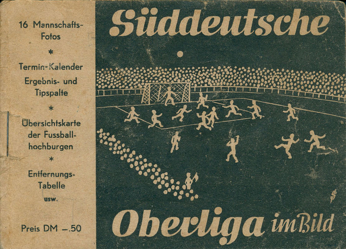 Süddeutsche Oberliga im Bild. (1948/49).