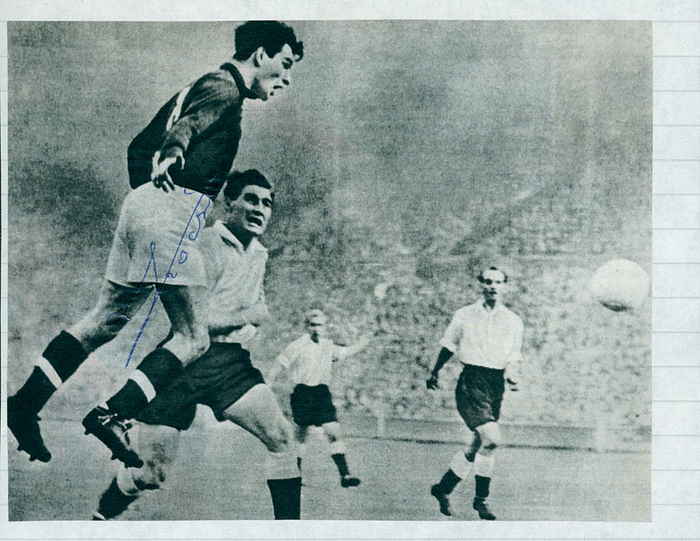 Autograph Football World Cup 1954 Sandor Koscis