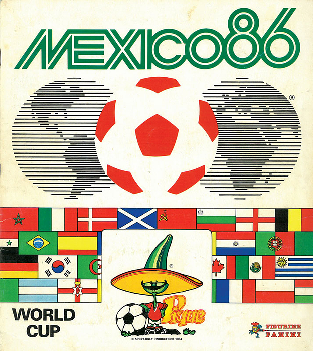 World Cup 1986 Panini Sticker Album