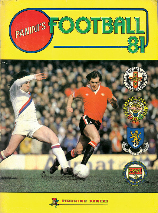 Panini Sticker Album England 1981
