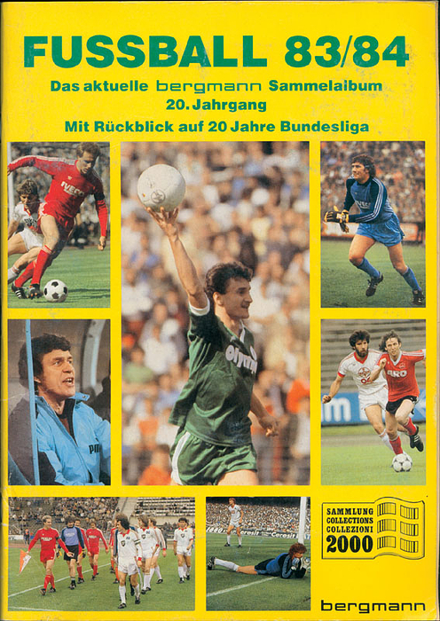 Fußball 83/84. Mit Rückblick auf 20 Jahre Bundesliga.