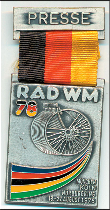 Cycling World Championships 1978. Participation