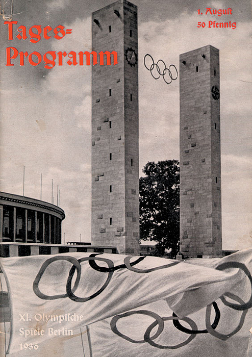 Olympic Games Berlin 1936. programm Opening cerem