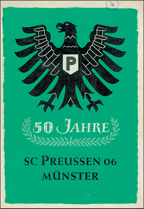 German Football History Preussen Muenster 1956