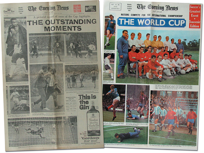 The Evening News. Souvenir Edition. july 26, 1966.