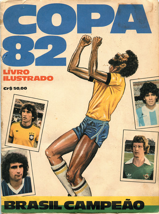Copa 82. Brasil Campeao.