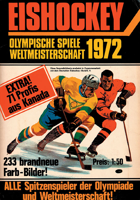 Eishockey Olympische Spiele / Weltmeisterschaft 1972. (Komplett).