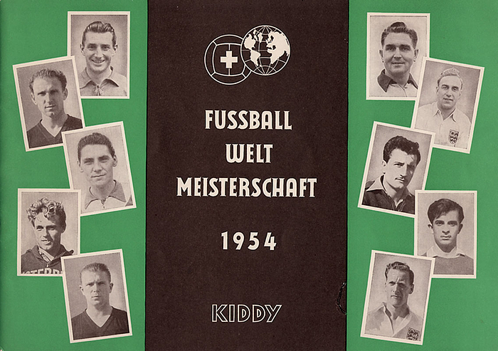 World Cup 1954. Rare German Sticker Album.