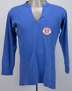 Original match worn Spielertrikot vom VfR Mannheim ohne Rückennummer. Getragen von Spielen für den VfR Mannheim in der Zeit von 1945 - 1950. Status:ACA. - Bild 2