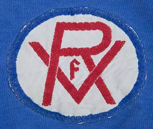 Original match worn Spielertrikot vom VfR Mannheim ohne Rückennummer. Getragen von Spielen für den VfR Mannheim in der Zeit von 1945 - 1950. Status:ACA. - Bild 4