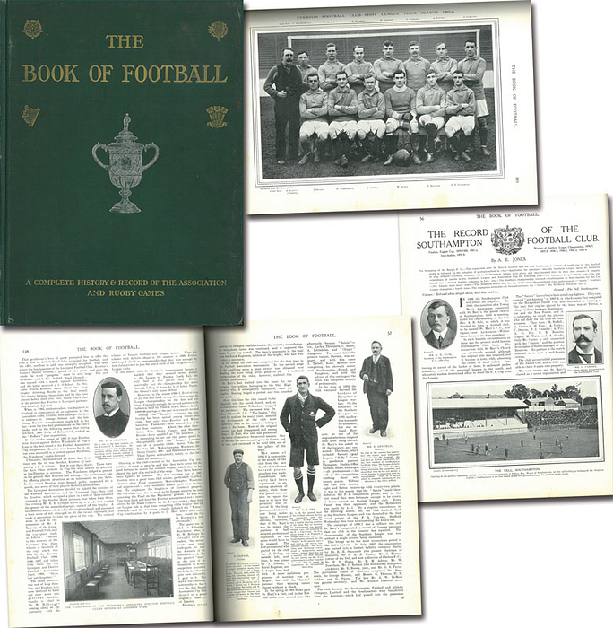 The Book of Football. A Complete History and Record of the Association and Rugby Games.