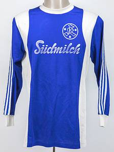 Original match worn / issued Spielertrikot von den Stuttgarter Kickers mit der Rückennummer 16. Getragen von Werner Weist in einem Spiel der 2. Fußball Bundesliga in der Saison 1977 / 1978. Status:ABA. - Bild 2