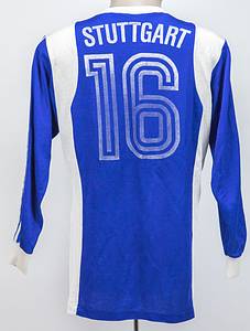 Original match worn / issued Spielertrikot von den Stuttgarter Kickers mit der Rückennummer 16. Getragen von Werner Weist in einem Spiel der 2. Fußball Bundesliga in der Saison 1977 / 1978. Status:ABA. - Bild 3