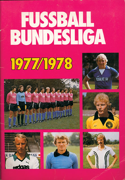 Fußball-Bundesliga 1977/1978. (Rosa Album).
