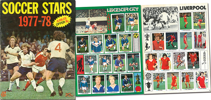 The wonderful World of Soccer Stars. England First Division 1977-1978.