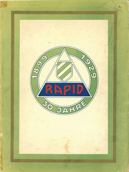 Rapid Wien. Austrian Football Club Book 1899 - 19