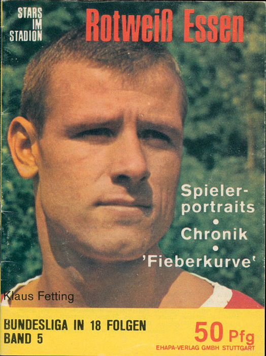 Rot Weiss Essen. Small booklet 1966