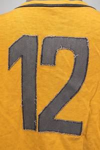 Original match worn Spielertrikot von Borussia Dortmund mit der Rückennummer 12 getragen vermutlich von Werner Weist in der Bundesliga - Saison 1968 -1970. Status:ABA. - Bild 4