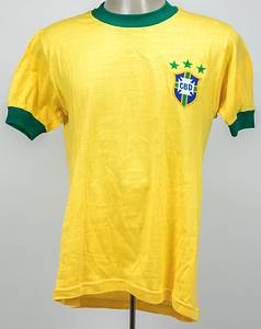 Original Spielertrikot von Brasilien mit der Rückennummer 10 von Pele. Status:ABA. - Bild 3