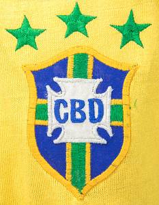 Original Spielertrikot von Brasilien mit der Rückennummer 10 von Pele. Status:ABA. - Bild 4