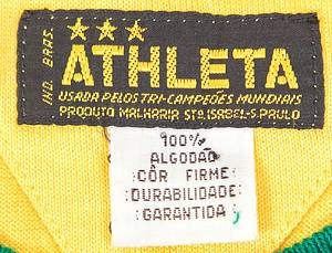 Original Spielertrikot von Brasilien mit der Rückennummer 10 von Pele. Status:ABA. - Bild 5