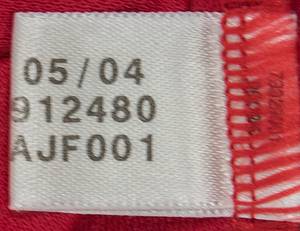 Original match worn Spielertrikot vom 1. FC Nürnberg mit der Nummer 7. Getragen von Marek Nikl am 21.11.2004 im Bundesliga-Spiel gegen den Hannover 96. Nürnberg - Hannover 1:1. Nikl ist 5-facher Nationalspieler von Tschechien. Status:AAB. - Bild 9