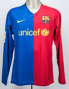 Original match worn / issued Spielertrikot vom FC Barcelona mit der Rückennummer 18. Getragen von Pedro in einem Spiel der spanischen LaLiga in der Saison 2008/2009. Pedro ist Fußball Weltmeister 2010 und Europameister 2012 mit Spanien. Status:ABC. - Bild 2