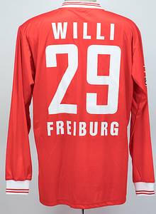 Original match worn Spielertrikot vom  SC Freiburg mit der Nummer 29. Getragen von Tobias Willi in einem Spiel der Fußball Bundesliga in der Saison 2004/2005. Trikot ist im Super-Zustand. Status:ABB. - Bild 3
