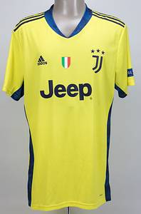 Original match worn / issued Torwart-Trikot von Juventus Turin mit der Rückennummer 77. Getragen von Gianluigi Buffon am 08.12.2020 im Spiel der UEFA Champions League gegen den FC Barcelona. Barcelona - Juventus 0:3. Sein letztes CL-Spiel seiner Karriere. Buffon ist Fußball Weltmeister 2006. Status:AAC. - Bild 2