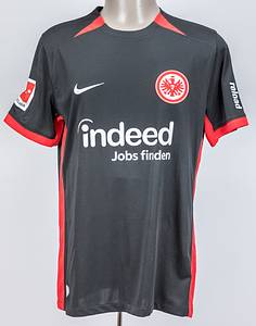 Original match worn Spielertrikot von der Eintracht Frankfurt mit der Rückennummer 11. Getragen von Hugo Ekitike am 20.04.2025 im Spiel der Fußball Bundesliga gegen den FC Augsburg. Augsburg - Frankfurt 0:0. Status:AAB. - Bild 2