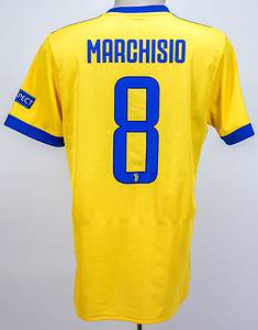 Original match worn Spielertrikot von Juventus Turin mit der Rückennummer 8. Getragen von Claudio Marchisio in einem Spiel der UEFA Champions League in der Saison 2017/2018. Marchisio ist 55-facher Nationalspieler von Italien und Vize-Europameister 2012. Status:ABC. - Bild 3