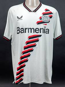 Original match worn / issued Spielertrikot von Bayer 04 Leverkusen mit der Rückennummer 8. Getragen von Robert Andrich am 18.04.2024 im Viertelfinale der UEFA Champions League gegen West Ham United. West Ham - Bayer 04 1:1. Andrich ist 18-facher Nationalspieler von Deutschland. Status:AAB. - Bild 2