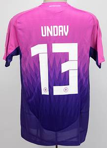 Original match issued Spielertrikot von Deutschland mit der Rückennummer 13. Vorbereitet für Deniz Undav für die deutsche Fußball Nationalmannschaft in einem Spiel der UEFA Nations League in der Saison 2024/2025. Status:ABB. - Bild 3