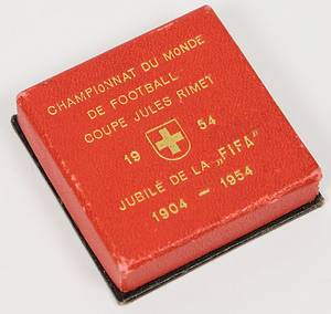 World Cup 1954. Commemorative Silver Coin boxed - Bild 4