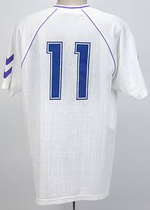 Original match worn / issued Spielertrikot von Real Madrid mit der Rückennummer 11. Getragen in einem Ligaspiel der Primera Division 1990/1991 von Real Madrid. Status:ACC. - Bild 3