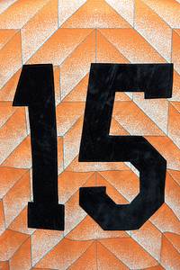 Original match worn / issued Spielertrikot von den Niederlande. Aus dem Halbfinalspiel der UEFA Euro 1988 mit der Rückennummer 15. Getragen von Wim Koevermans auf der Reservebank am 21.06.1988. Deutschland - Niederlande 1:2.  Tauschtrikot direkt aus der Sammlung des deutschen Nationalspielers Matthias Herget. Status:AAA. - Bild 4